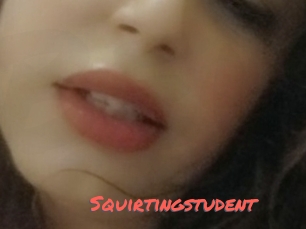 Squirtingstudent